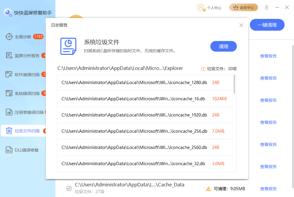 垃圾文件报告.jpg